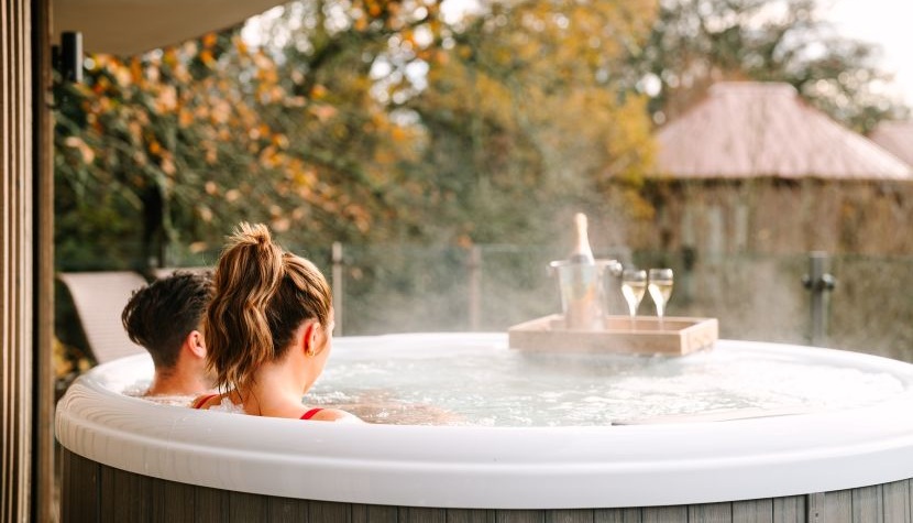 Chewton Glen hot tub